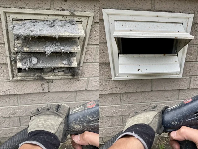 Professional dryer exhaust vent cleaning by Cape Coral Dryer Vent Cleaning in Cape Coral