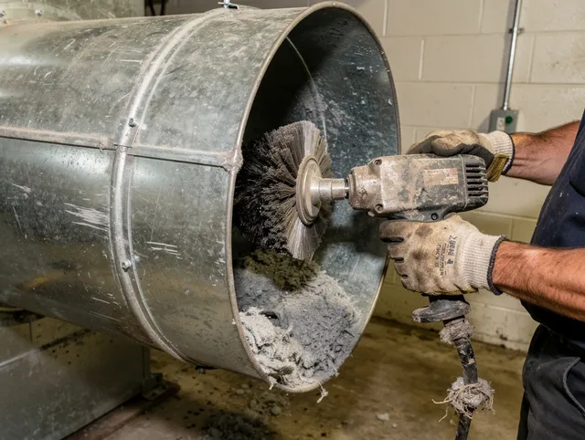 Industrial-grade dryer vent cleaning by Cape Coral Dryer Vent Cleaning in Cape Coral