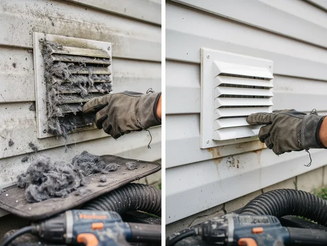 Residential dryer vent cleaning by Cape Coral Dryer Vent Cleaning in Cape Coral